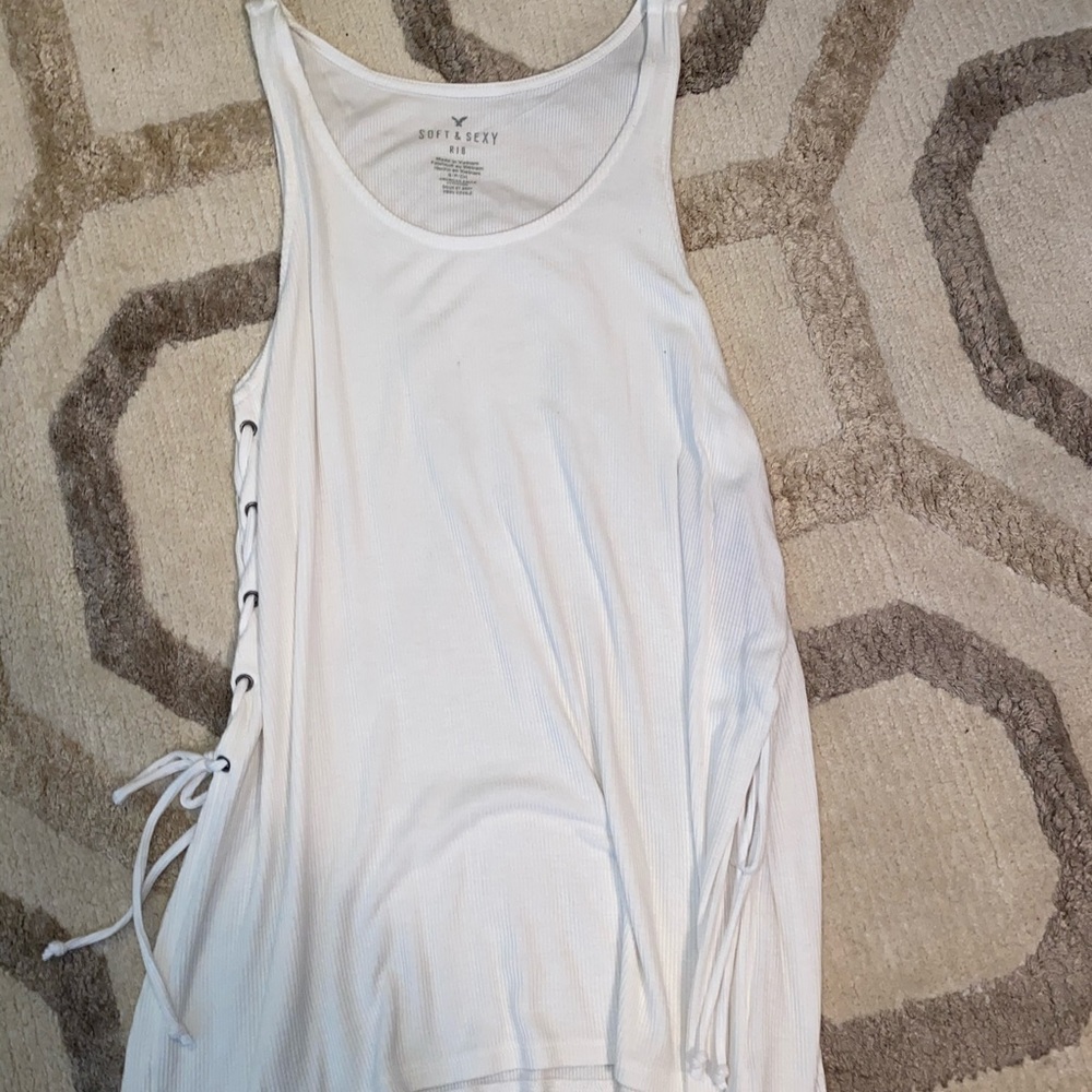 White tank top